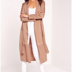 Missguided pink duster